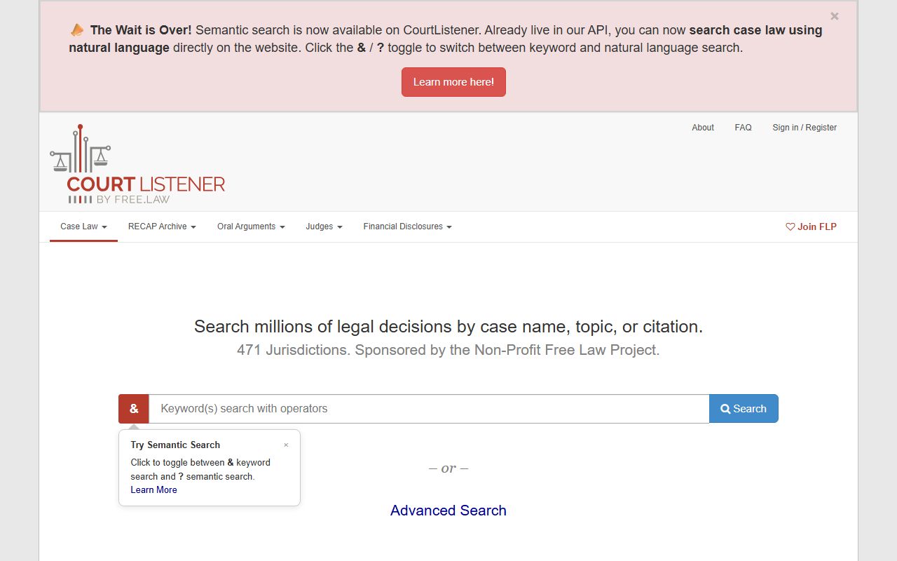York County court dockets CourtListener legal research tool